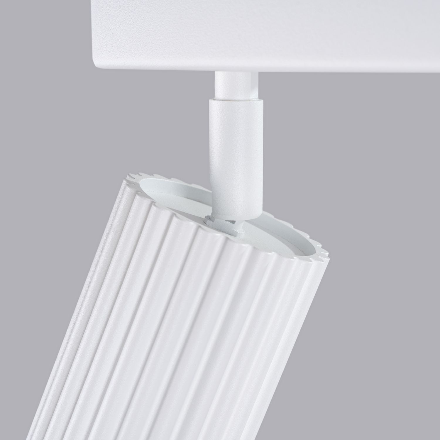 Deckenstrahler Weiß beweglich GU10 2 flammig L:30 cm Lampe, Beleuchtung