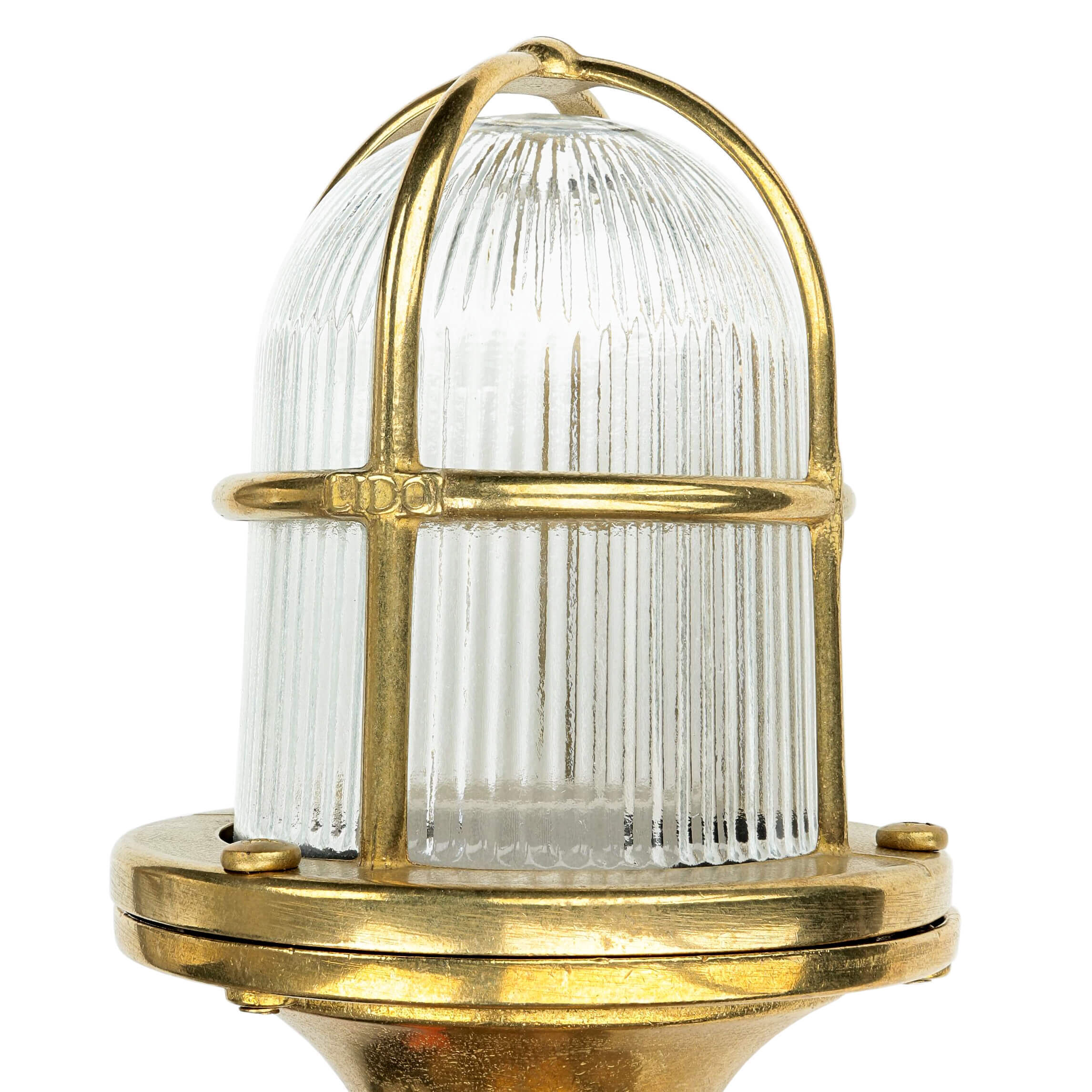 Lampe de jardin décorative laiton H:25cm Maritim