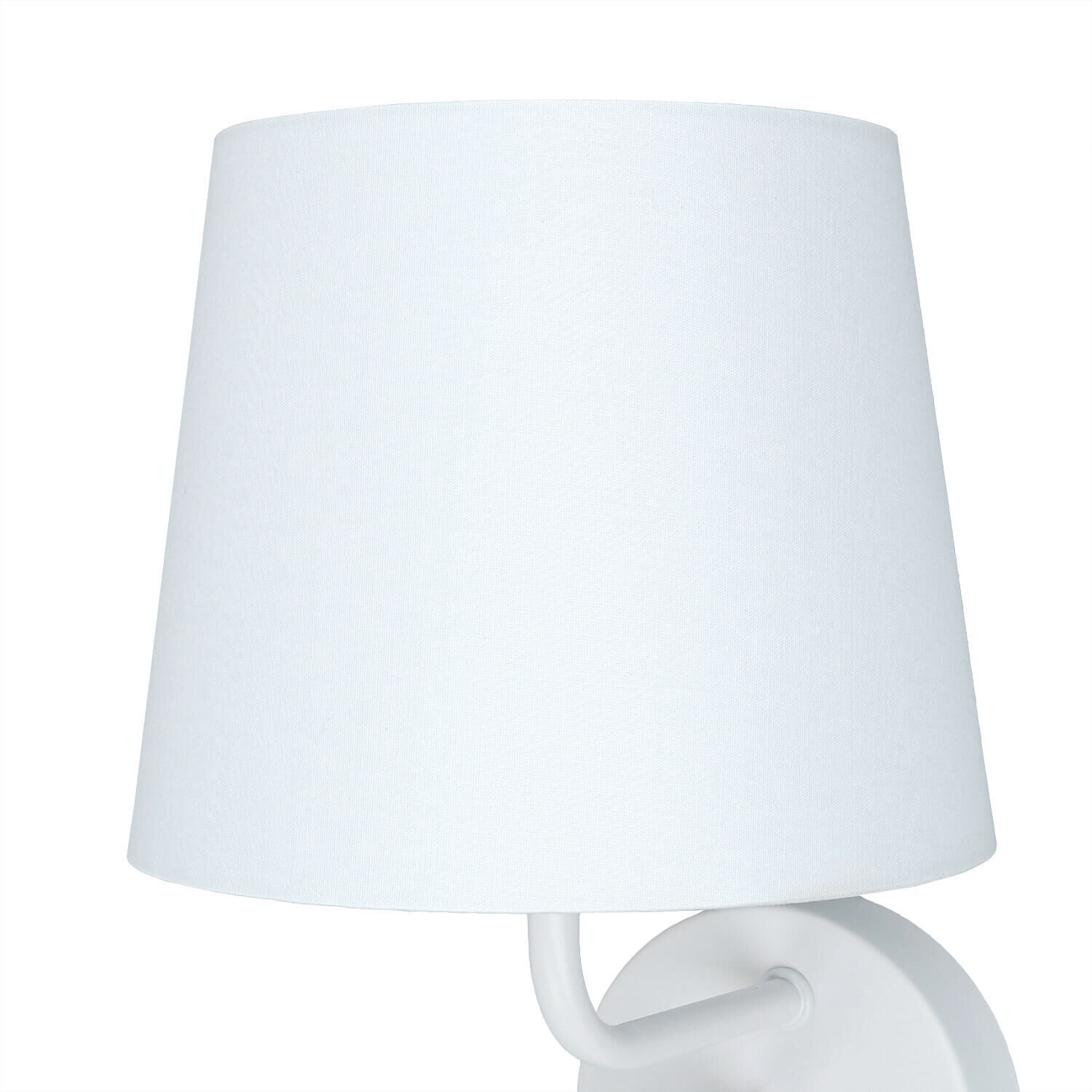 Wandlampe Weiß E27 mit Leselampe verstellbar GU10