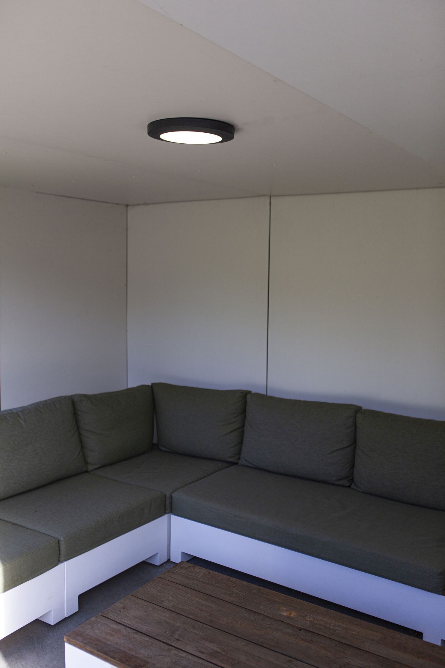 Couch, Wohnzimmer, Ecke, Lampe, Innenarchitektur
