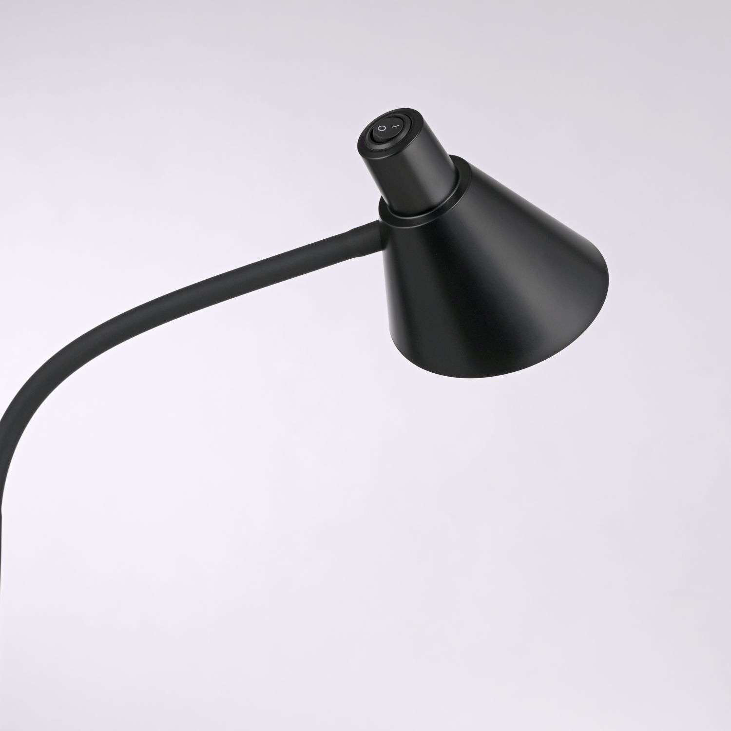 Lampadaire LED noir métal 150 cm 3000 K flexible Lampe, Lampenschirm, Beleuchtung, Rauchrohr