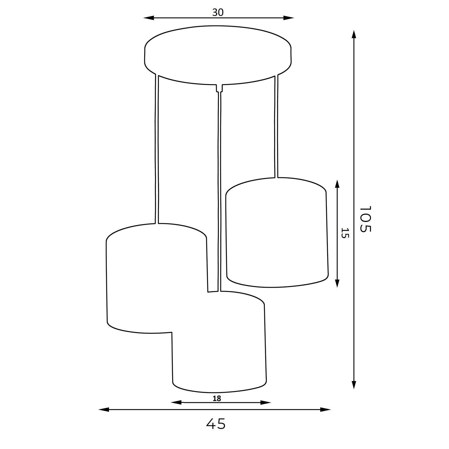 Pendelleuchte Blau Gold Stoff Metall 3-flammig blendarm Zylinder, Lampe