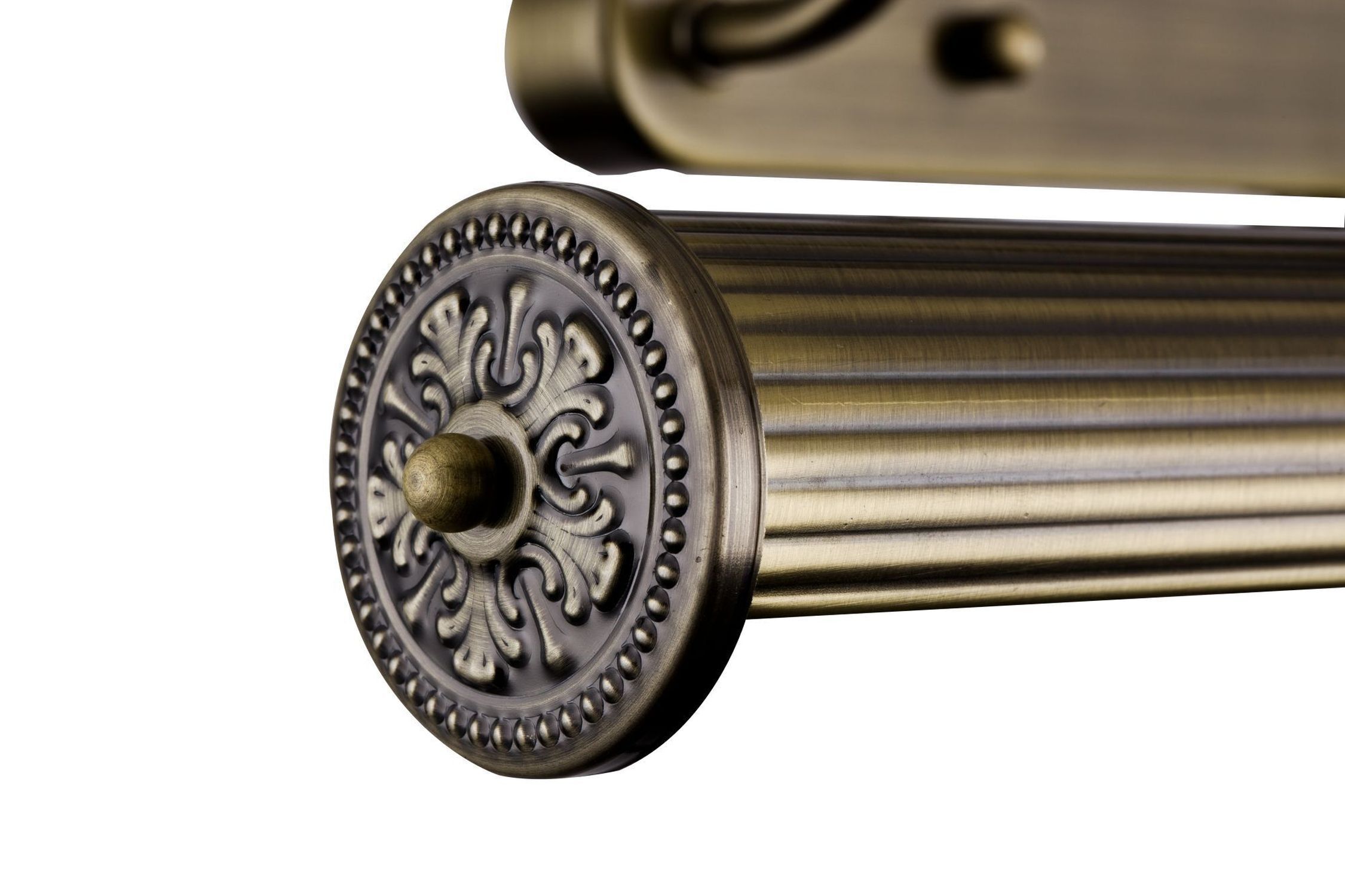 Bilderleuchte Metall E14 B: 71,3 cm in Bronze 4-flammig Bronze