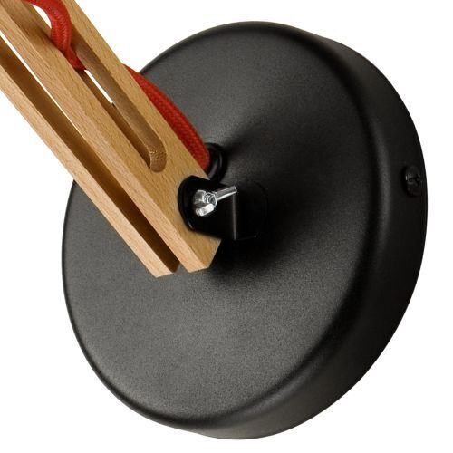 Holz Schwarz Spot Modern vielseitig TIASIA Lampe Holz Schwarz Spot Modern vielseitig TIASIA Lampe