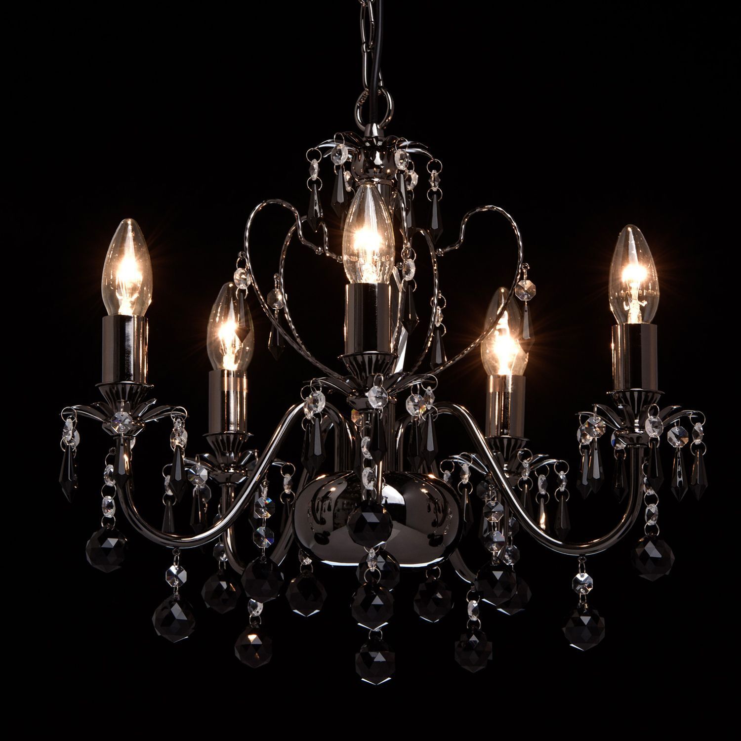 Kleiner Kronleuchter Metall Ø45cm Esstisch ALEA Leuchter, Lampe