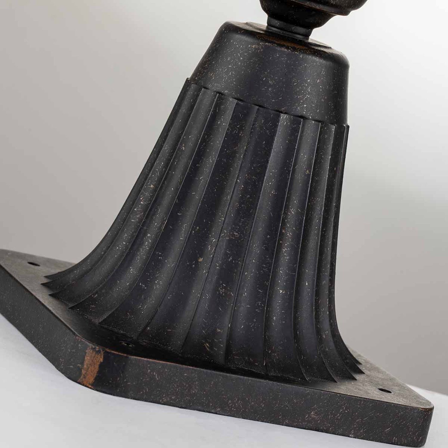 Sockelleuchte Garten IP44 46,6 cm hoch Rustikal in Bronze