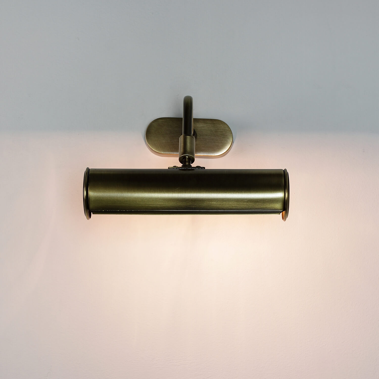 Bilderleuchte Messing Bronziert 20cm Verstellbar Bronze