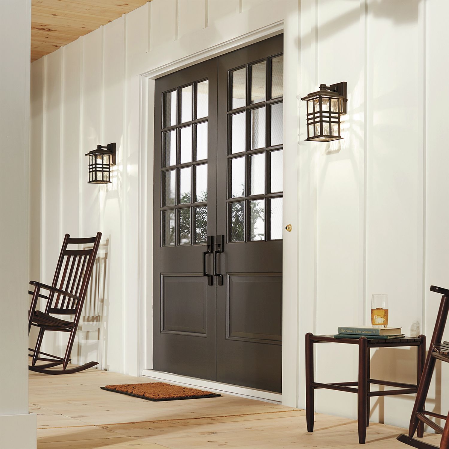 Außenlampe Wand IP44 E27 Rustikal Haus Hof Laterne Tür, Drinnen, Innenarchitektur, Foyer, Wohnen