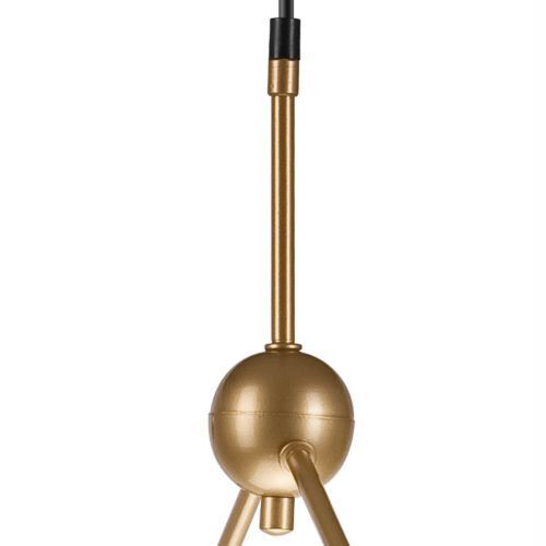 Suspension Lampe à suspendre en métal doré table à manger