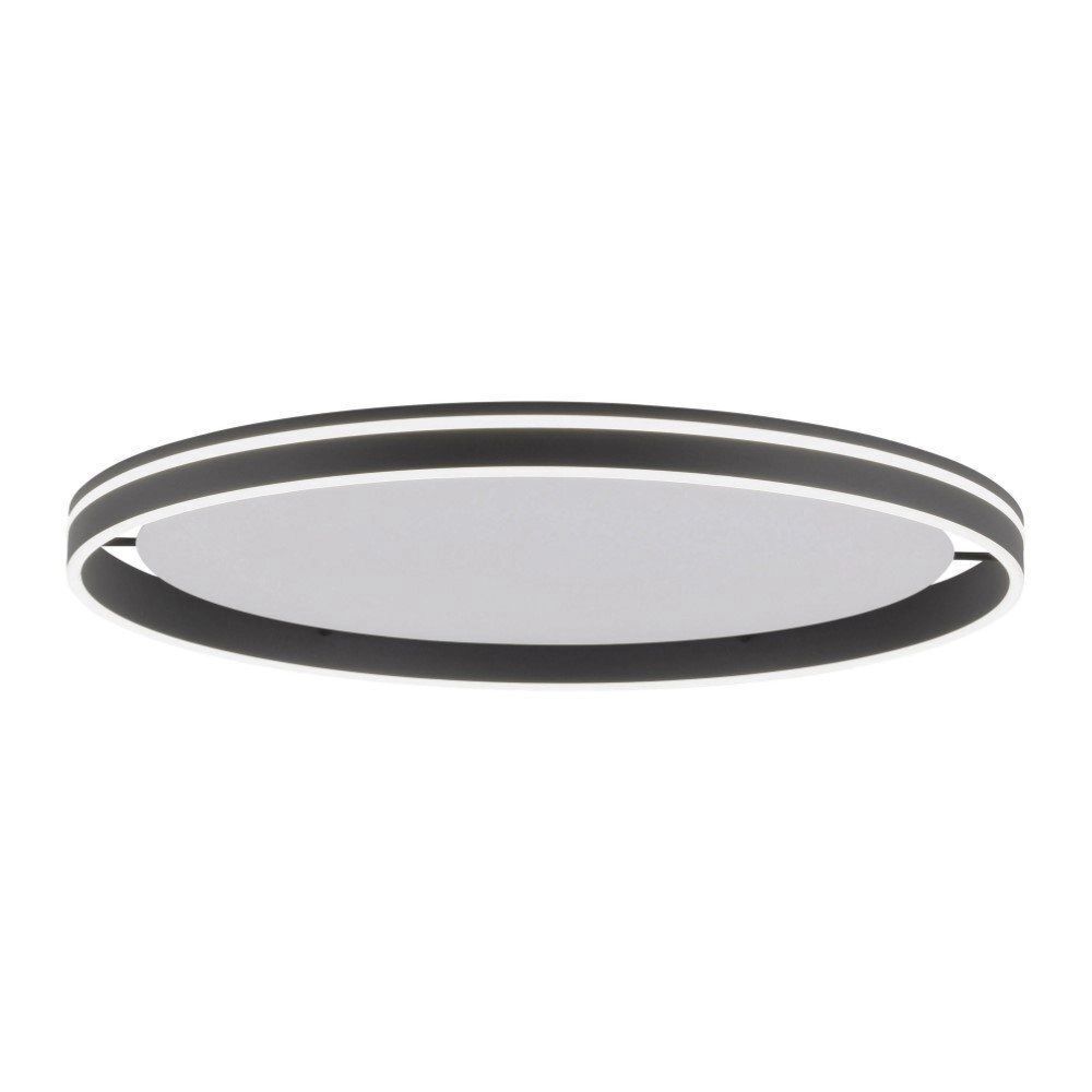Plafonnier LED Changement de température de couleur 58 W Anthracite