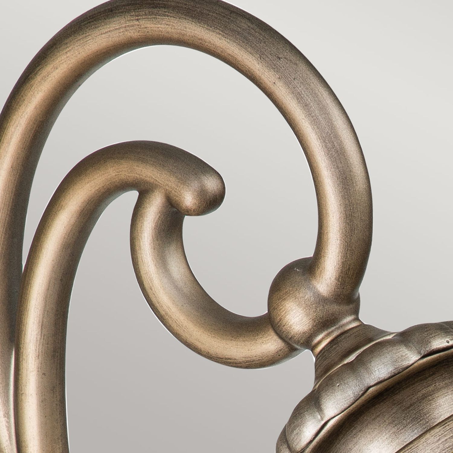 Applique vintage extérieure aluminium verre H : 48,9 cm IP44 E14 Bronze