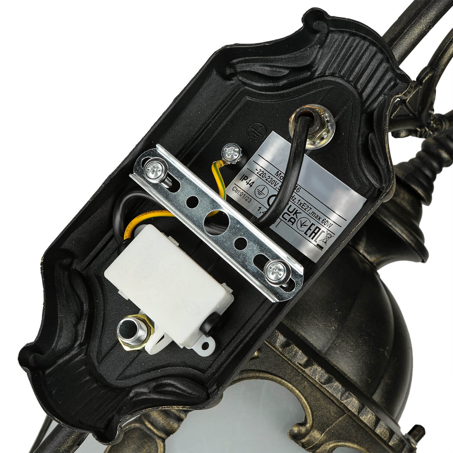 Applique murale extérieure antique Lanterne murale LED résistante aux intempéries Applique murale extérieure antique Lanterne murale LED résistante aux intempéries