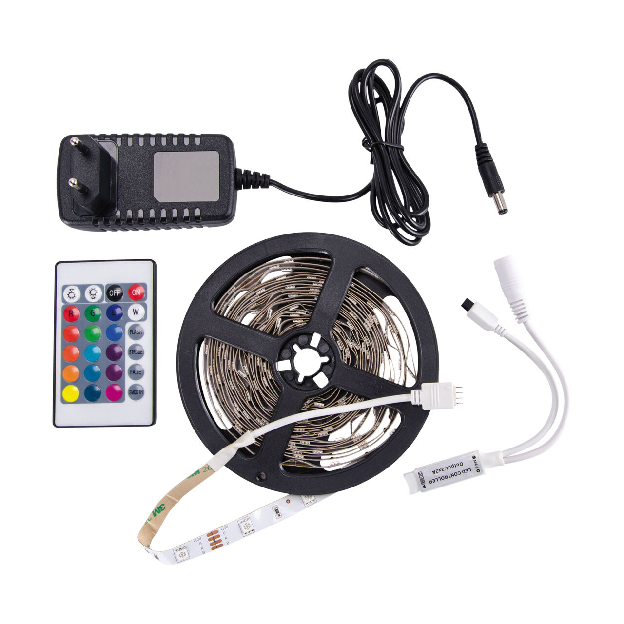 led-lampen-led-leuchte-led-streifen-jetta-1x-led-mit-36w-weiss-modern-fr-4-mit-schalter-le122329-01 LED, LED-Streifen, RGB, Fernbedienung, Netzteil