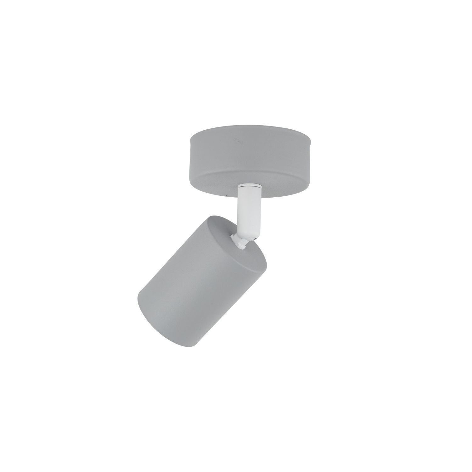 Deckenleuchte Kinderzimmer Grau GU10 rund Ø 13 cm klein Zylinder