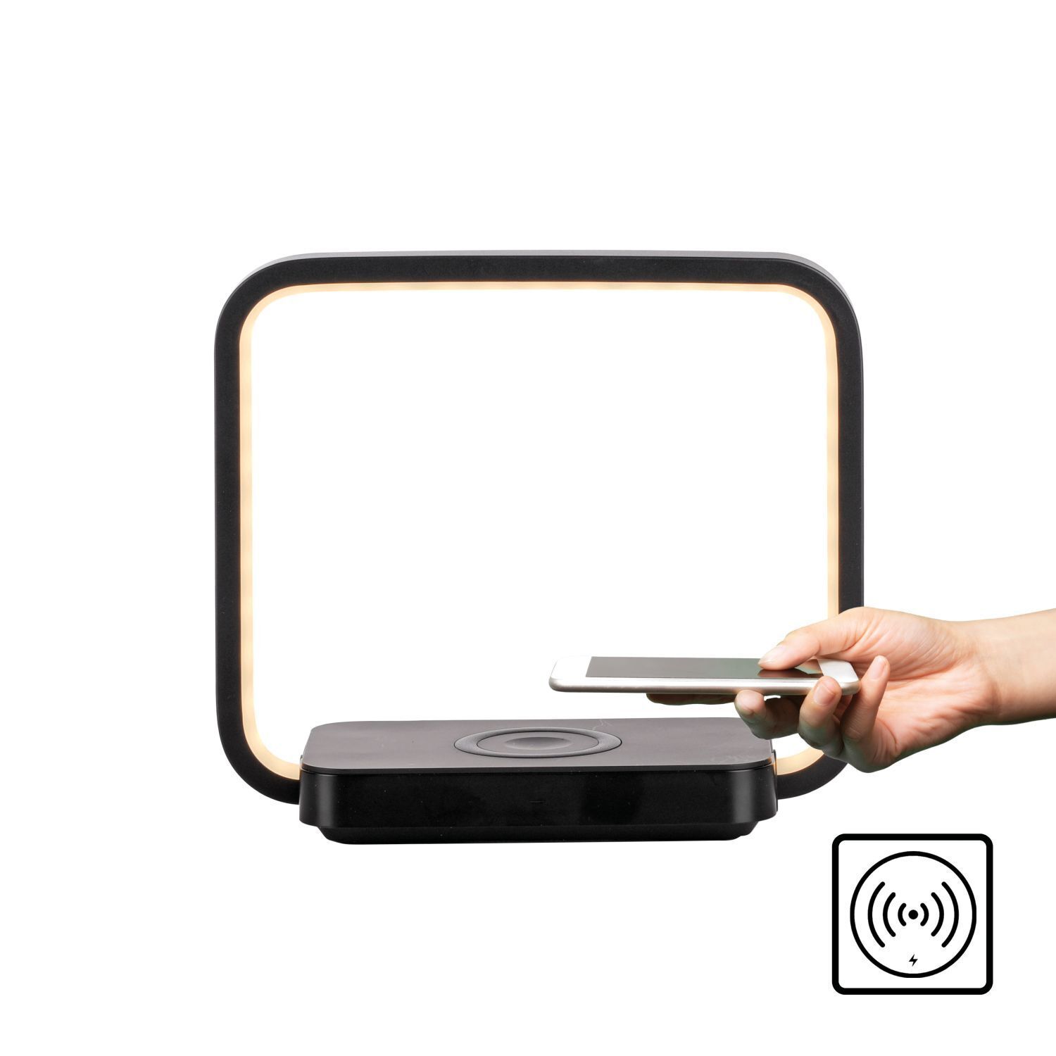 Lampe de table LED à intensité variable Touch 3000 K 2 W Fonction de charge Weißes Brett