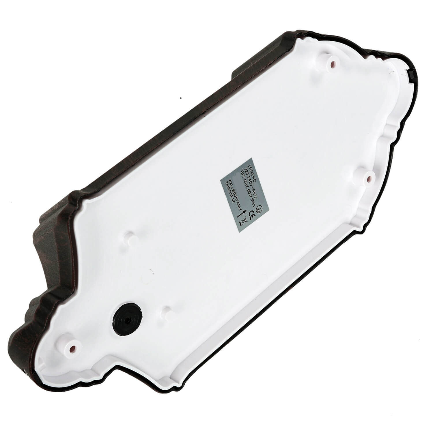 Schiffslampe Wandleuchte Außen Schwarz Braun LIVORNO Computerausrüstung, Elektronik, Hardware