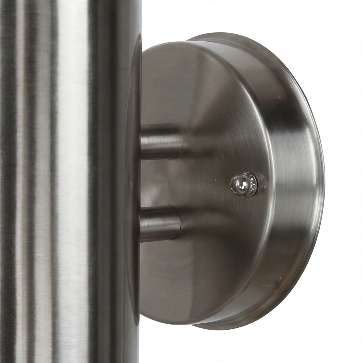 stahl, Türgriff, Rundbasiss, Edelstahl, Wandmontage