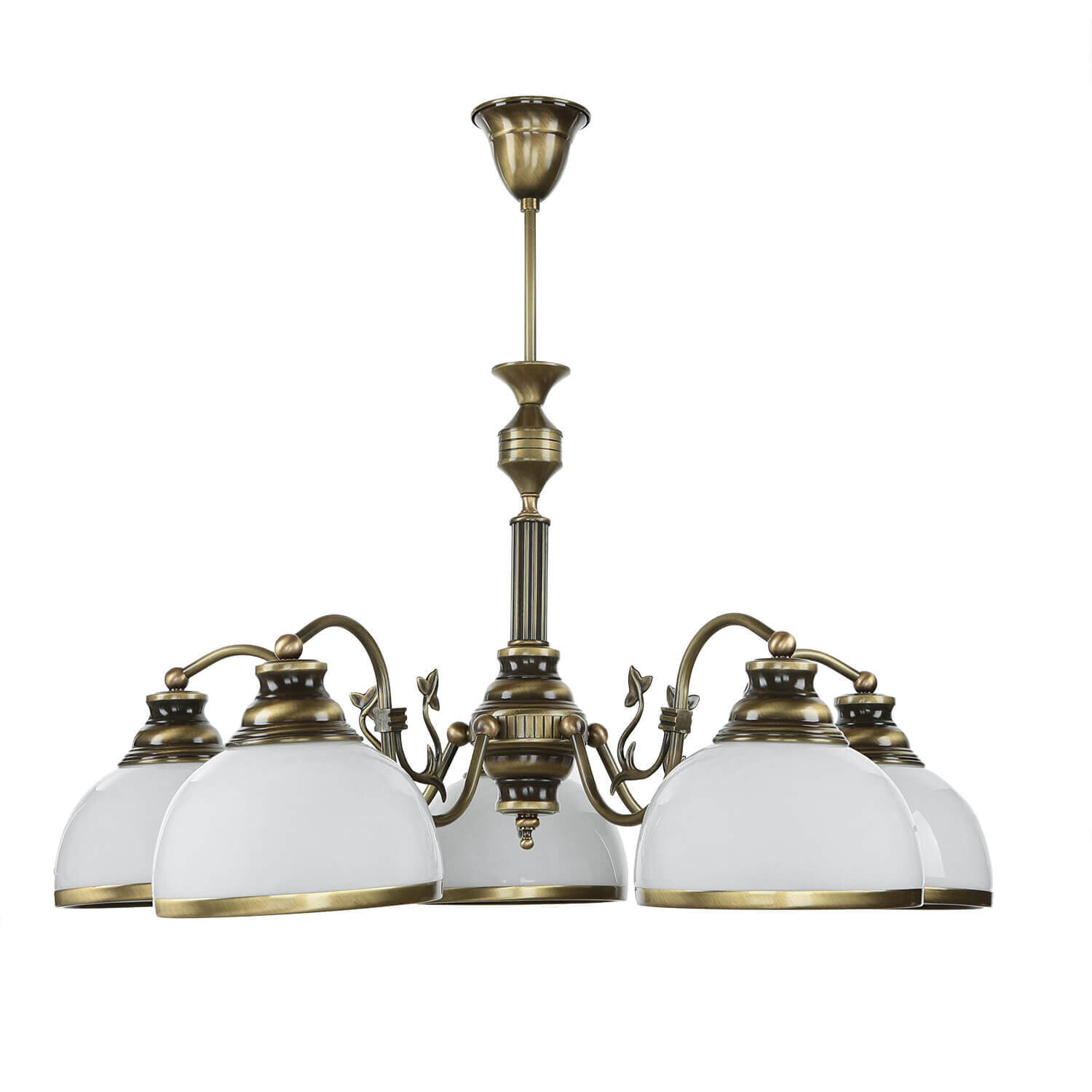 Deckenleuchte MARLOW Messing antik Ø70cm Esstisch Leuchte, Lampe, Kronleuchter