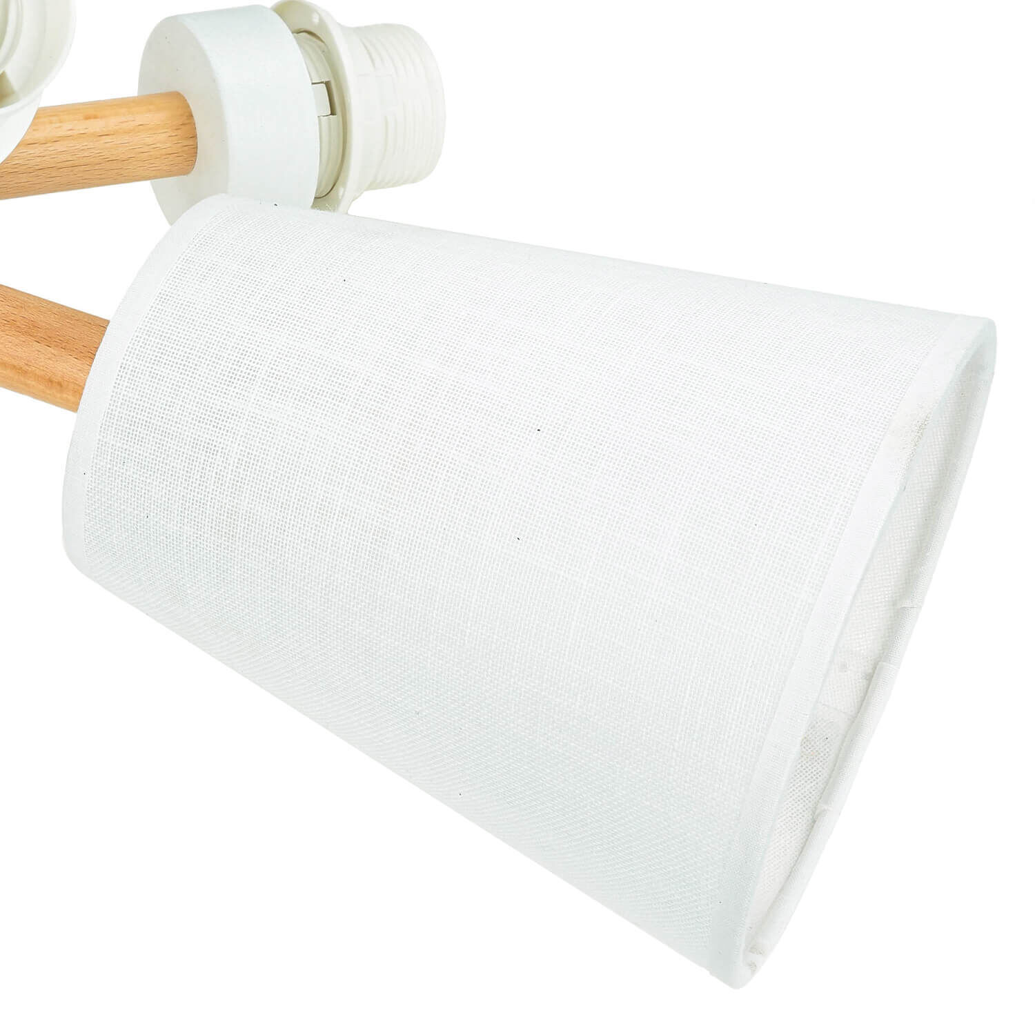 Deckenlampe VAIO Weiß 5-flmg Lampe, Klebeband, Lampenschirm