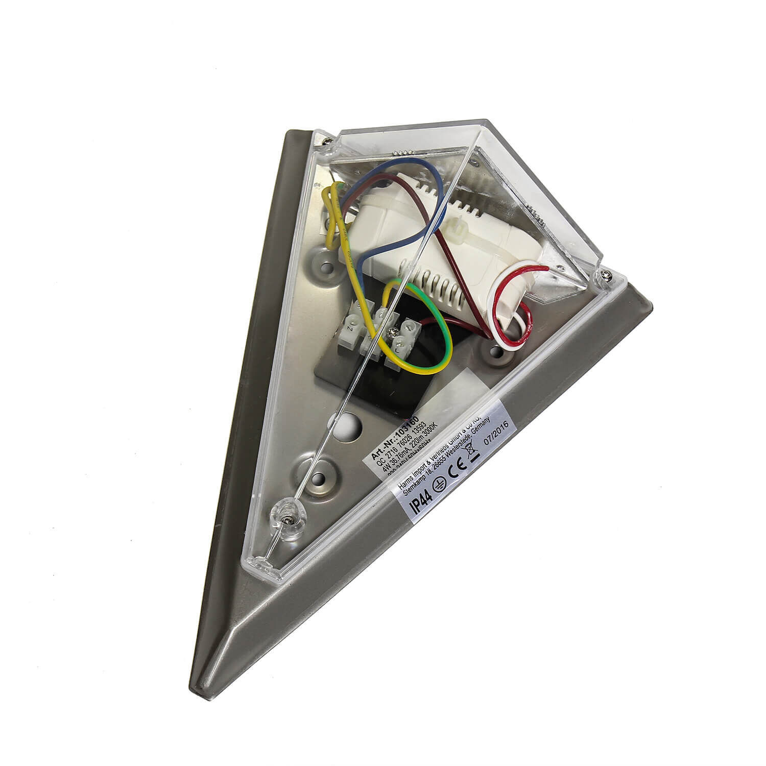 Edelstahl Außenwandleuchte Dreieck LED Computerausrüstung, Elektronik, Hardware