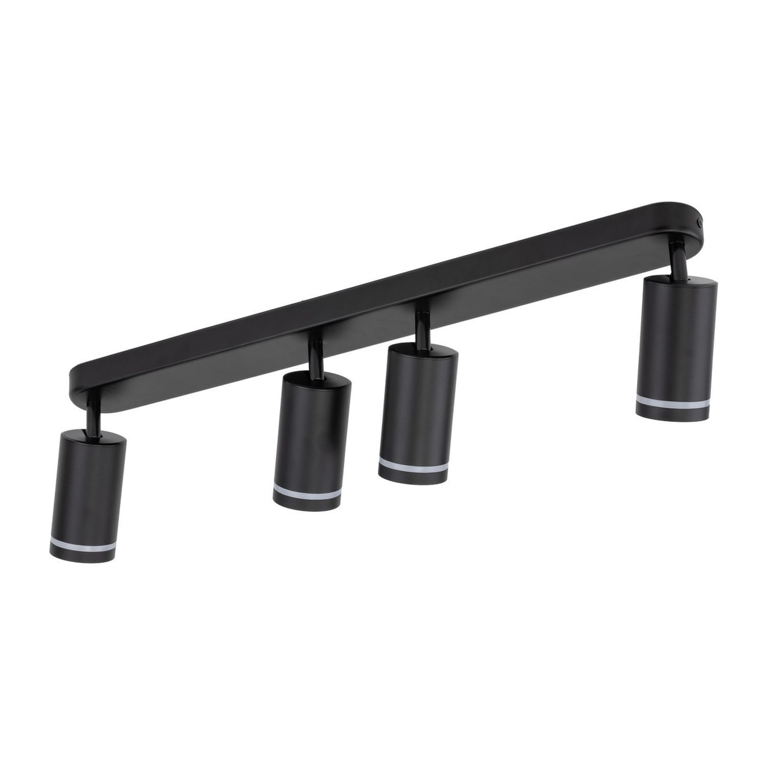 Spot de plafond métal noir 74 cm de long 4-flamme GU10 Sinken, Waschbeckenhahn