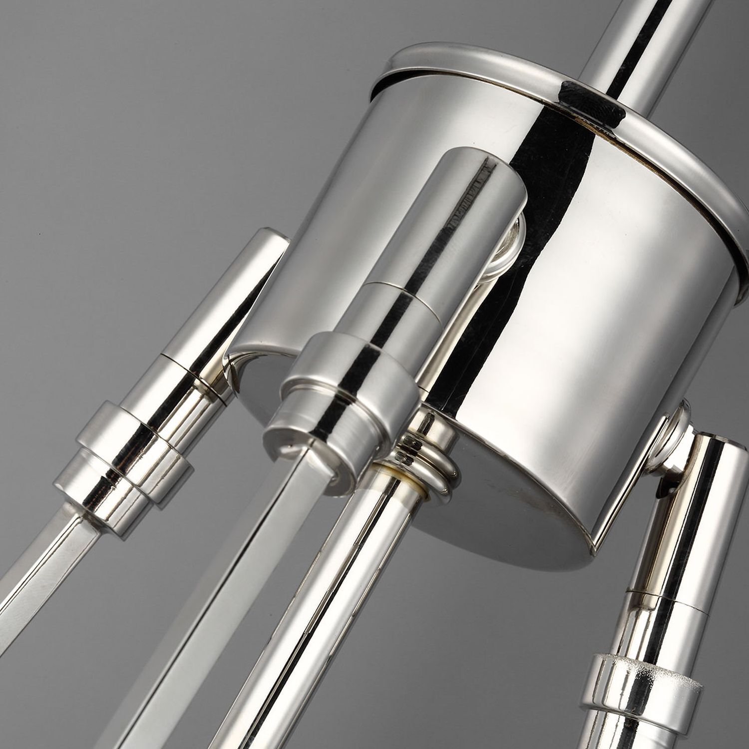 Suspension métal verre fumé rond Ø 35,2 cm E14 ELION