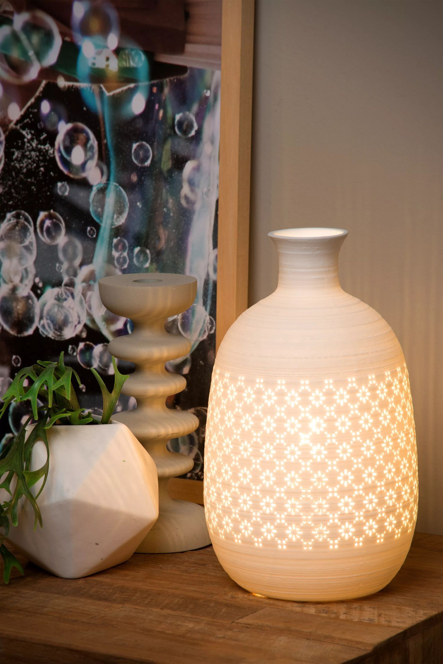 Pflanze, Lampe