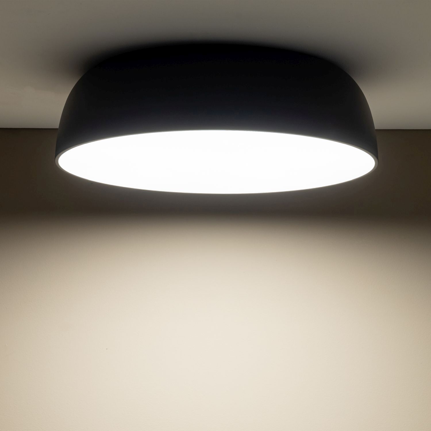 Plafonnier pauvre en fleurs métal E27 Ø58 cm rond confortable Deckenleuchte