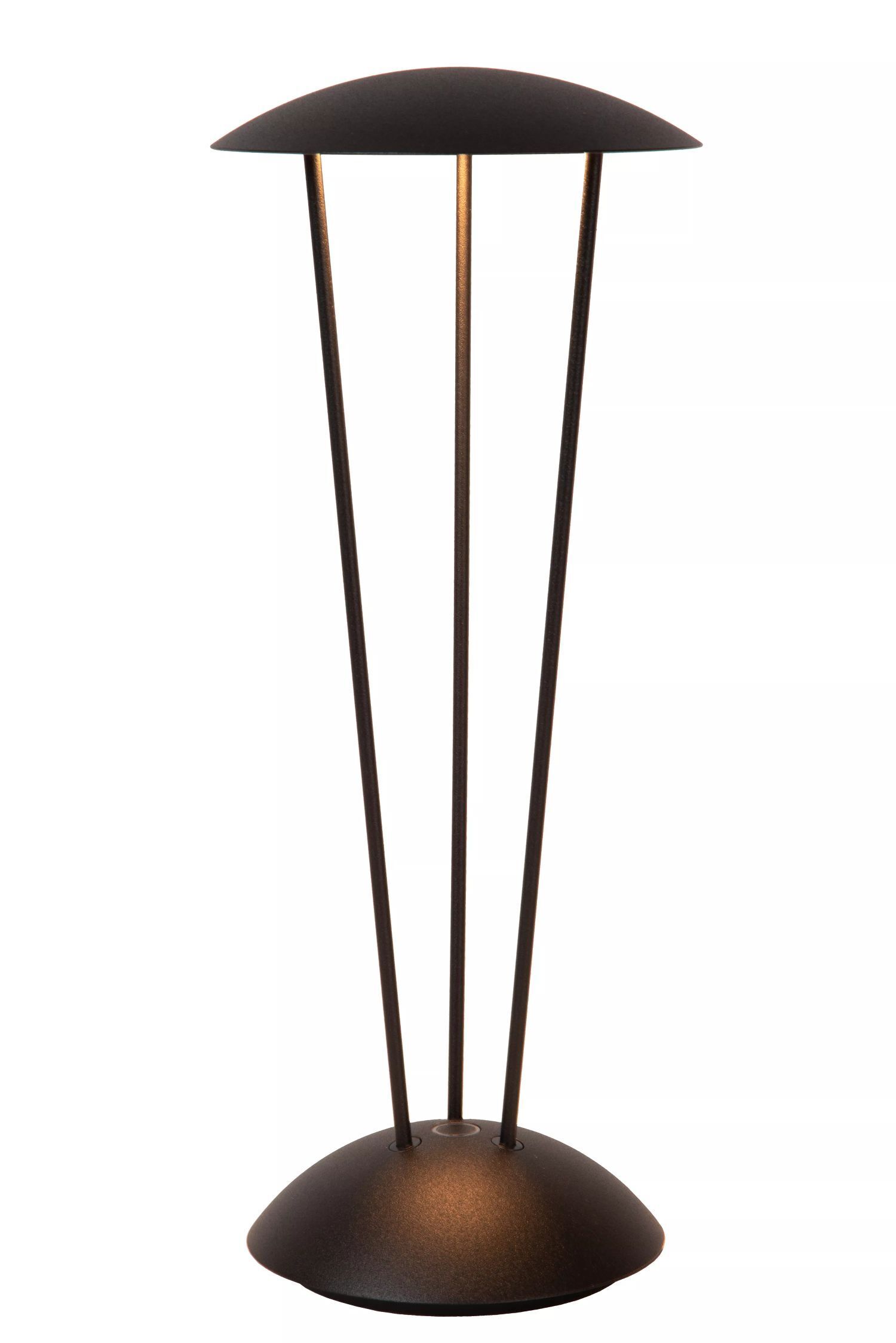 LED Akku Tischlampe Ladestation IP54 2 W dimmbar Lampe, Lampenschirm