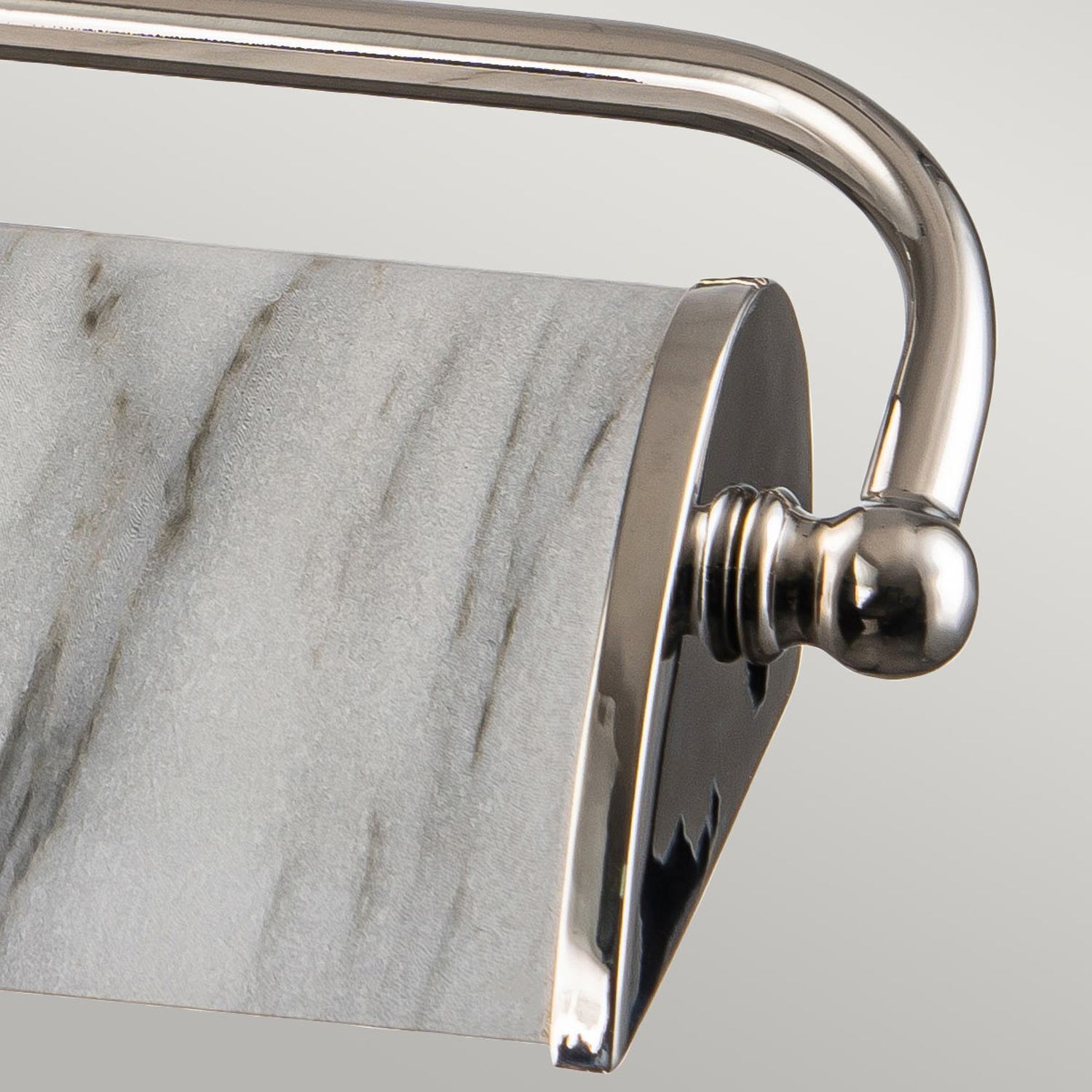 Bilderleuchte Metall verstellbar B: 44,5 cm Marmor Optik Papier, Handtuch, Papierhandtuch, Gewebe