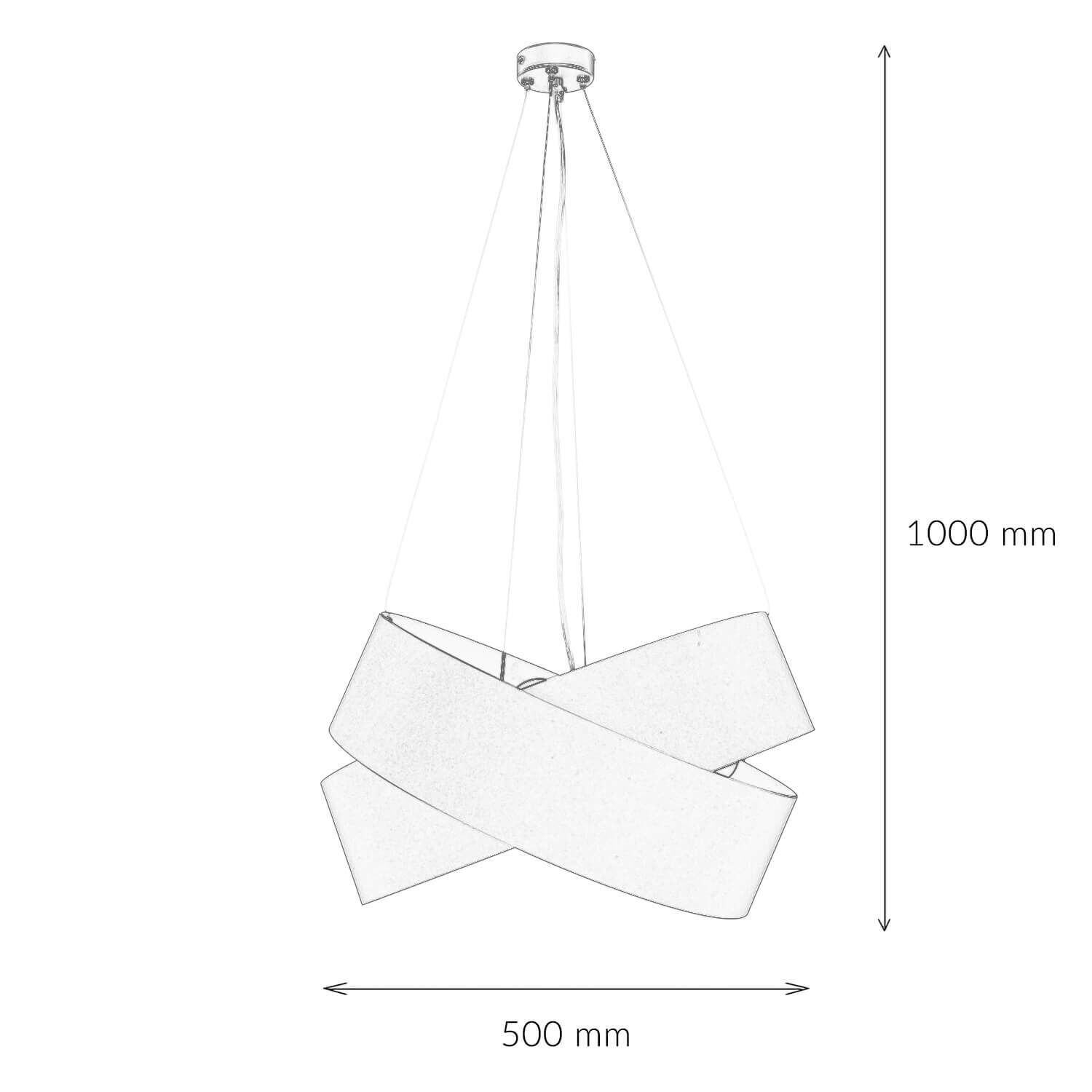 Lampe à suspendre noire design métal réglable en hauteur