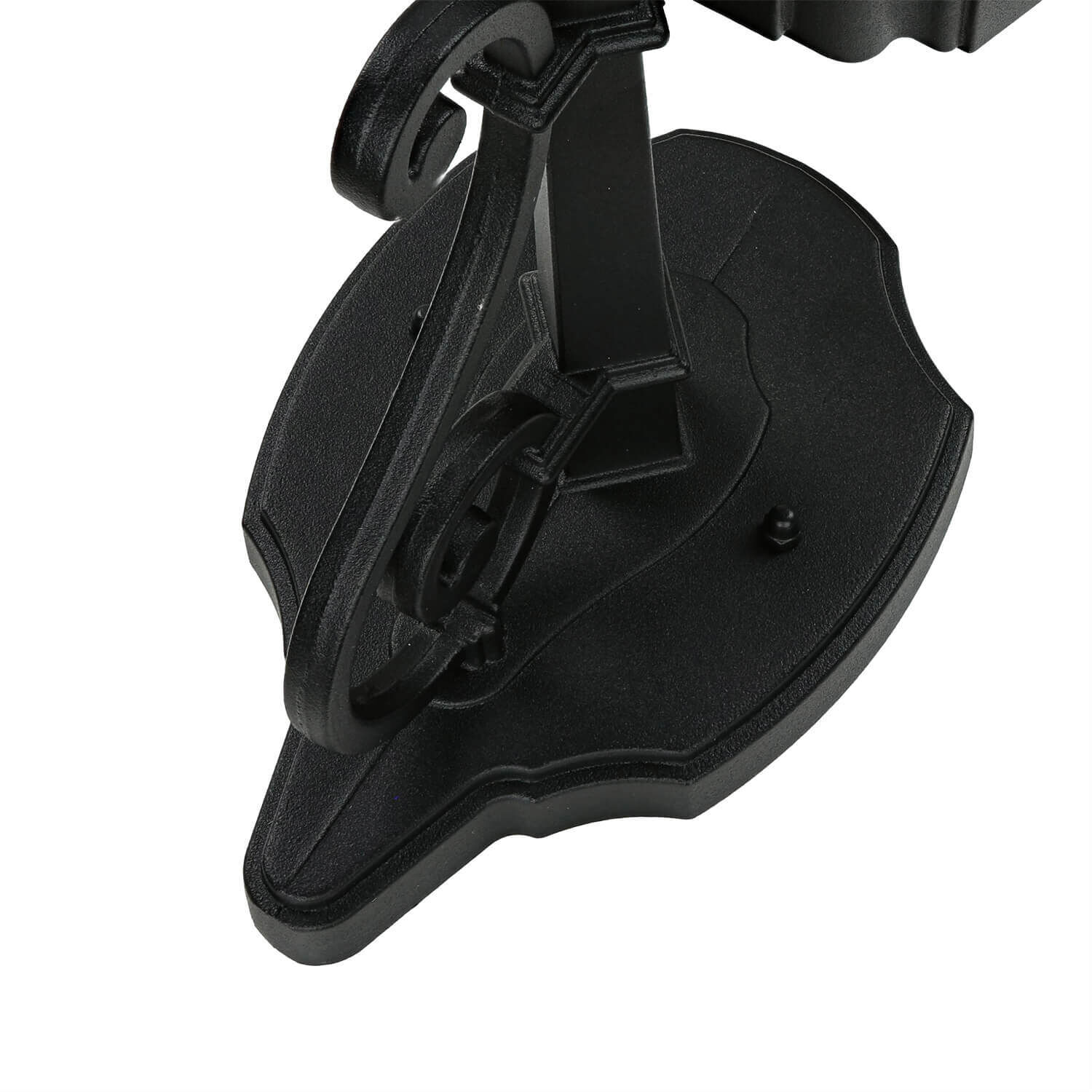 Wandleuchte LEADWORTH Schwarz IP43 Rustikal Haus Kissen, Dekoration für Zuhause, Riemen, Elektronik, mikrofon