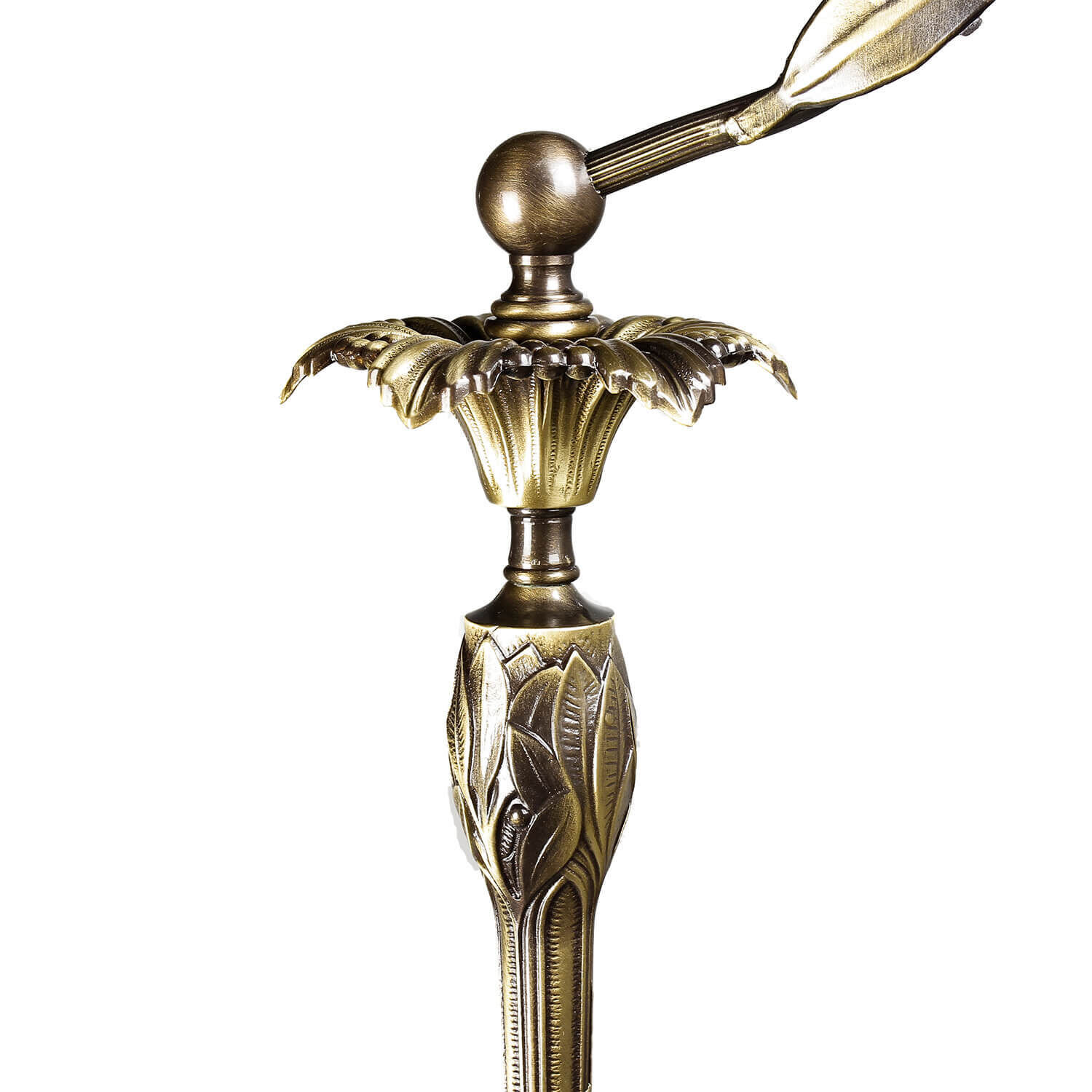 Premium Standleuchte Messing Bronziert Bronze, Schwert, Waffe