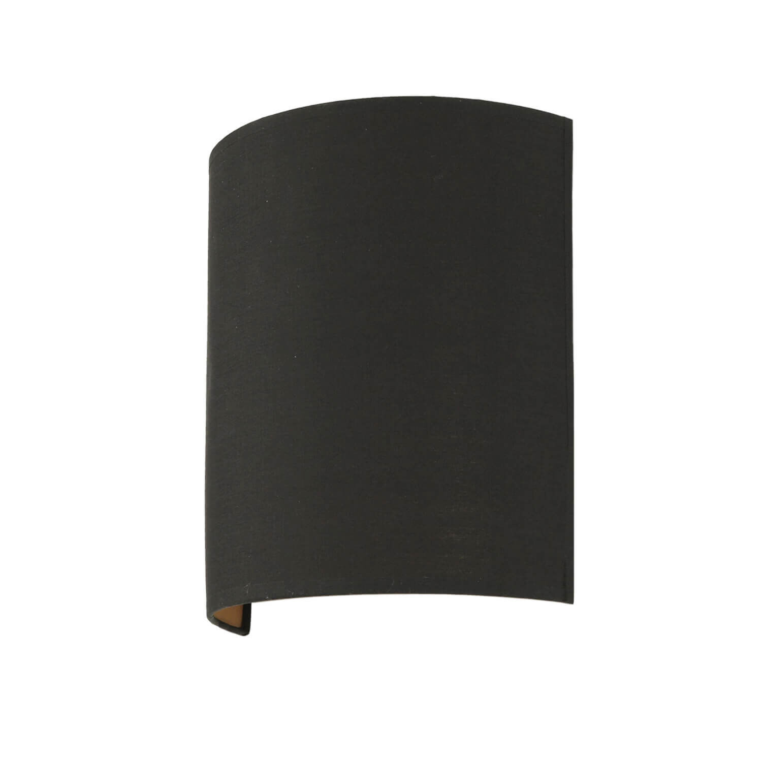 Wandleuchte ALICE in Schwarz Stoff Schirm modern Lampe, Lampenschirm