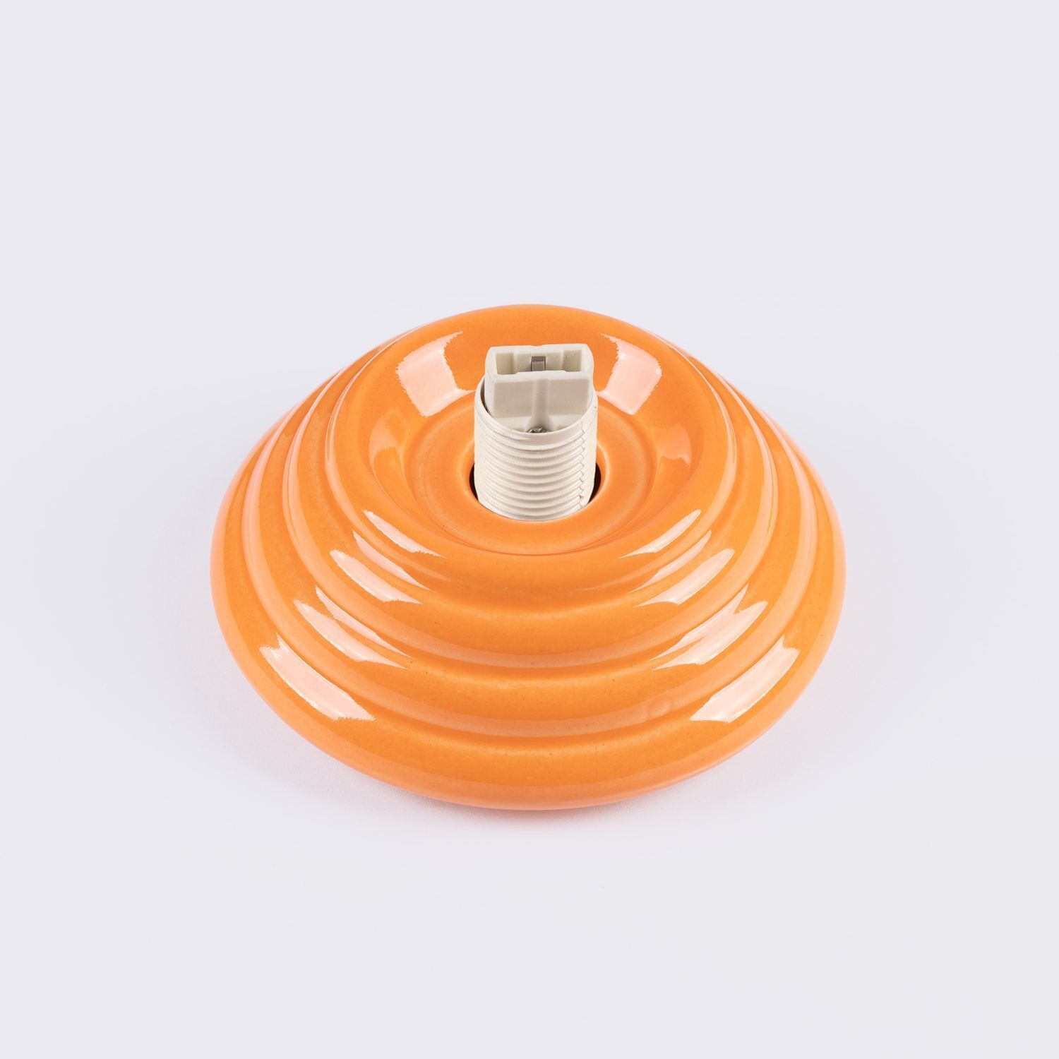 Deckenlampe Modern Keramik Glas Orange G9 IP44 B:12 cm