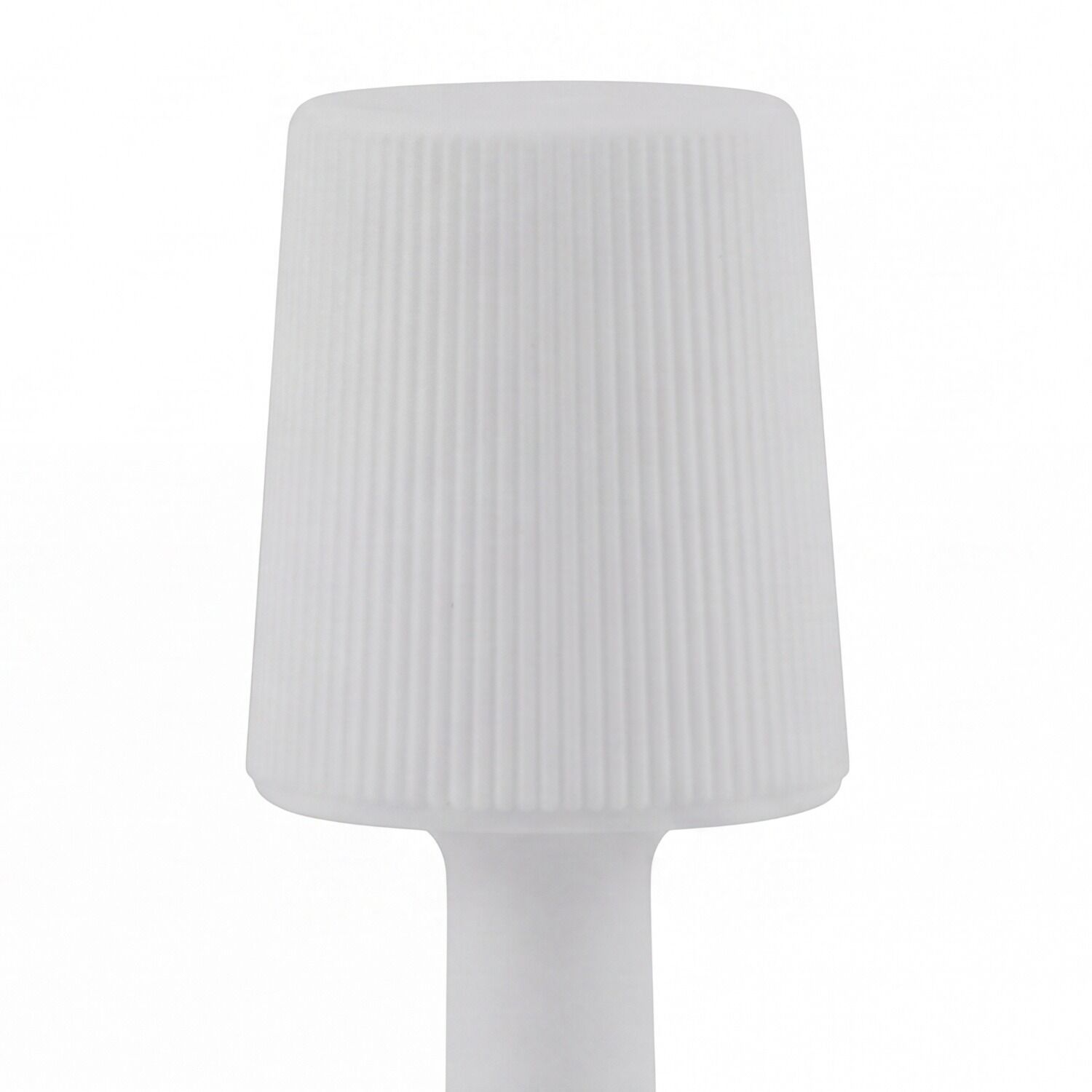le126620-stehlampe-terrasse-garten-aussen-kunststoff-modern-ip44-weiss-04 Lampe, Kunststoff, weiß, Schirm, Griff