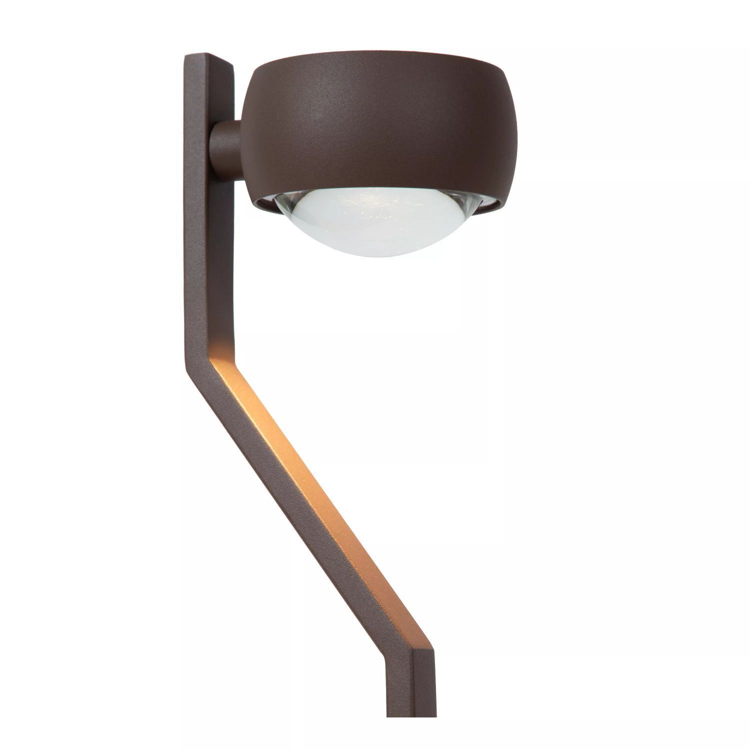 LED Stehlampe Aluminium Rostbraun IP54 50 cm 2700 K Lampe, Deckenleuchte, Leuchte