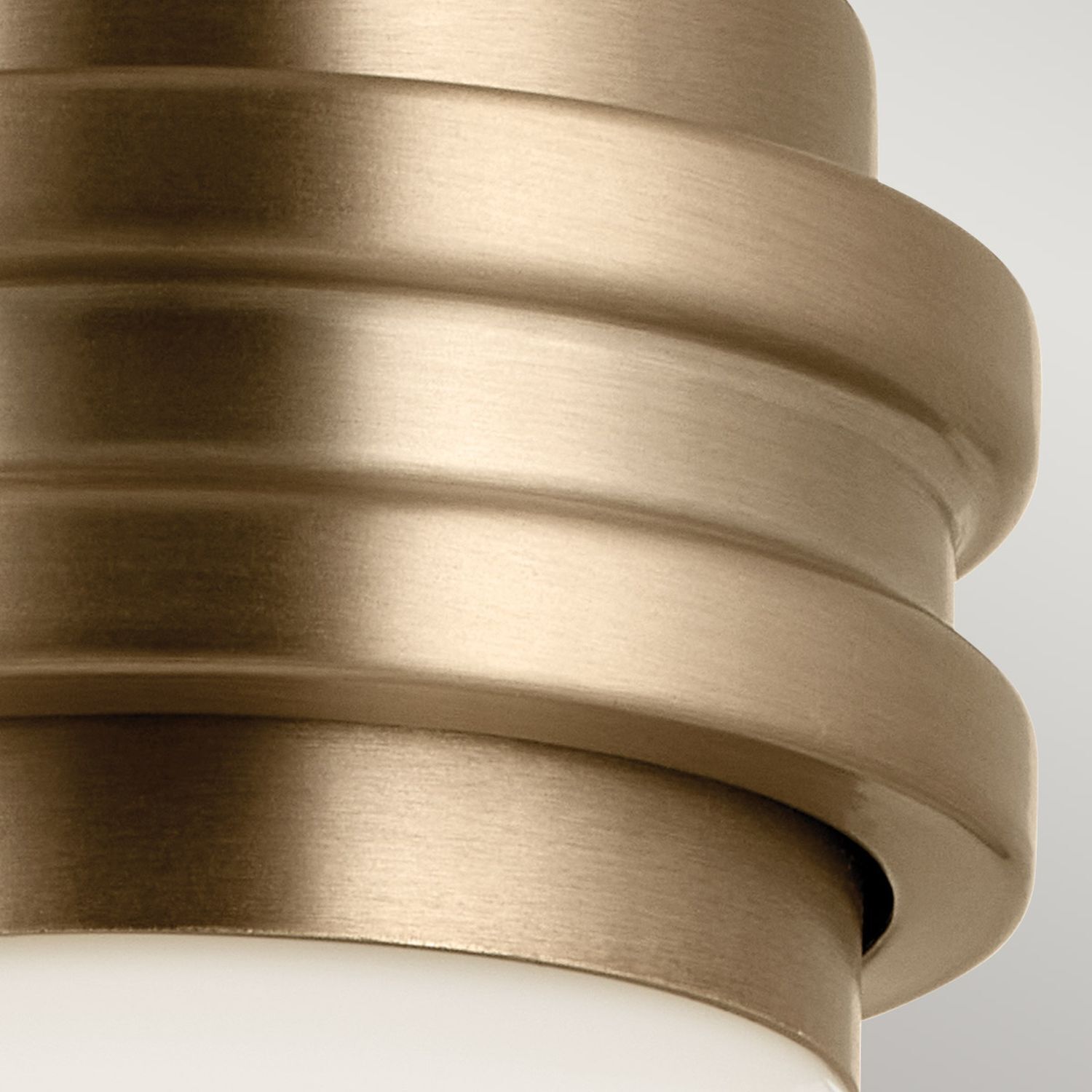 Lampe de salle de bain métal verre avec LED G9 IP44 24 cm de haut Bronze