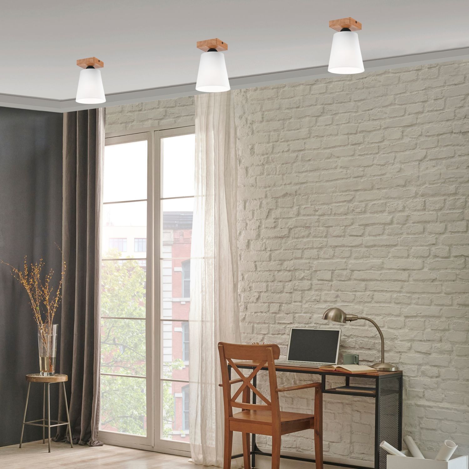 Lampe, Drinnen, Innenarchitektur, Fenster