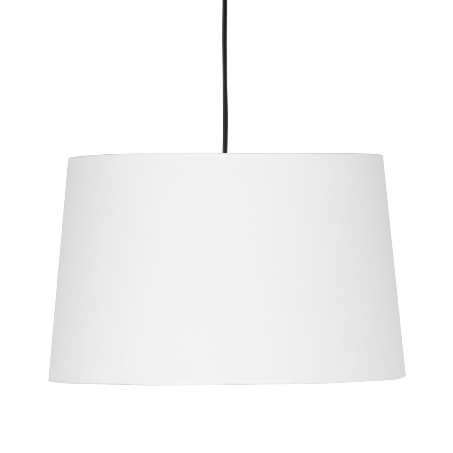 Suspension Tissu Ø 45 cm Blanc Réglable en hauteur Moderne Lampe, Lampenschirm