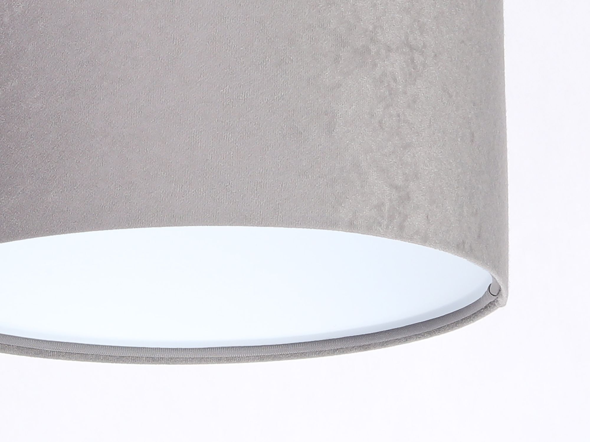 Lampe à suspendre Gris Blanc Rétro ronde Salle à manger Luminaire