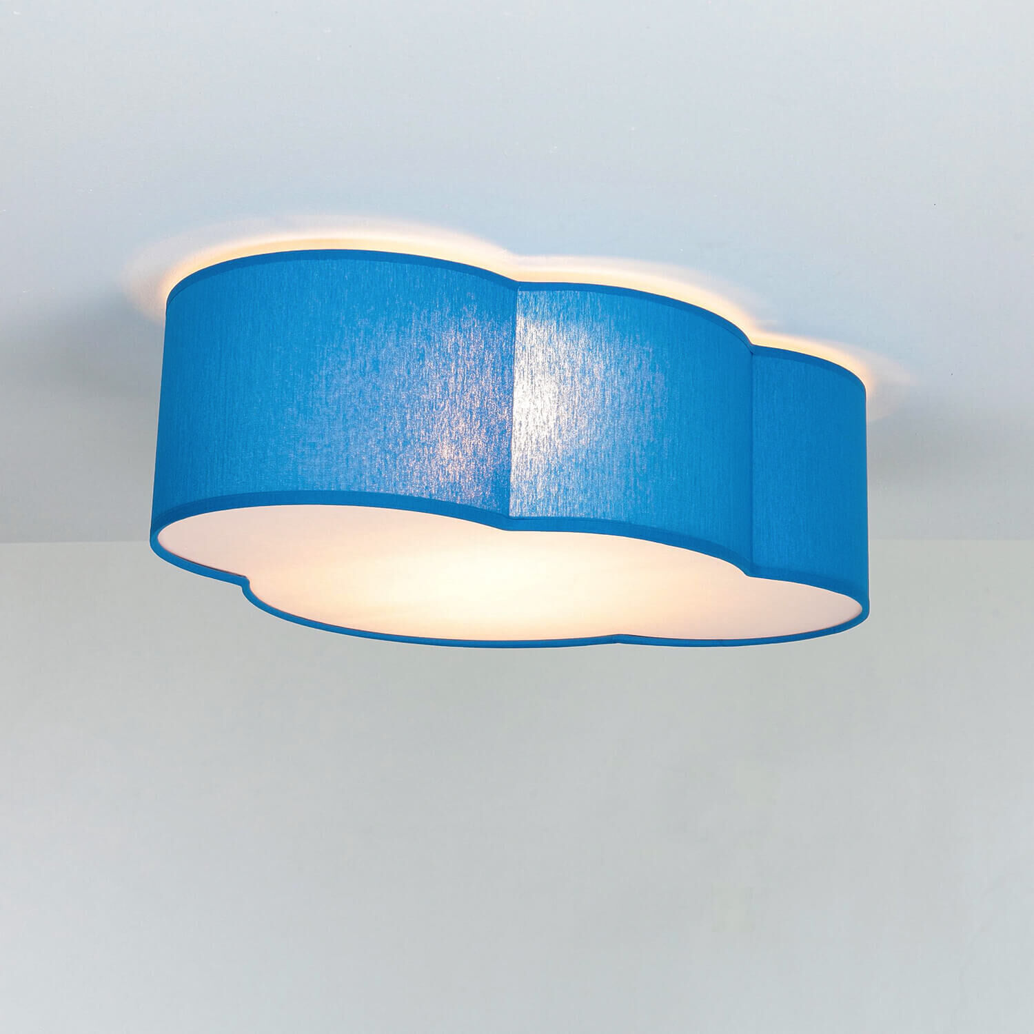 Kinderzimmerlampe WOLKI Blau Decke Wolkenlampe Deckenleuchte