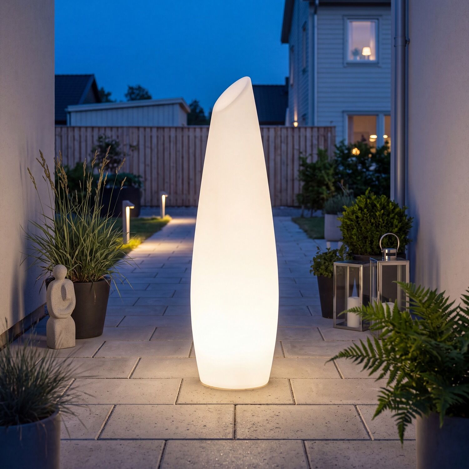 Tischlampe, Außenlampe, LED-Lampe, Gartenbeleuchtung, Stehlampe