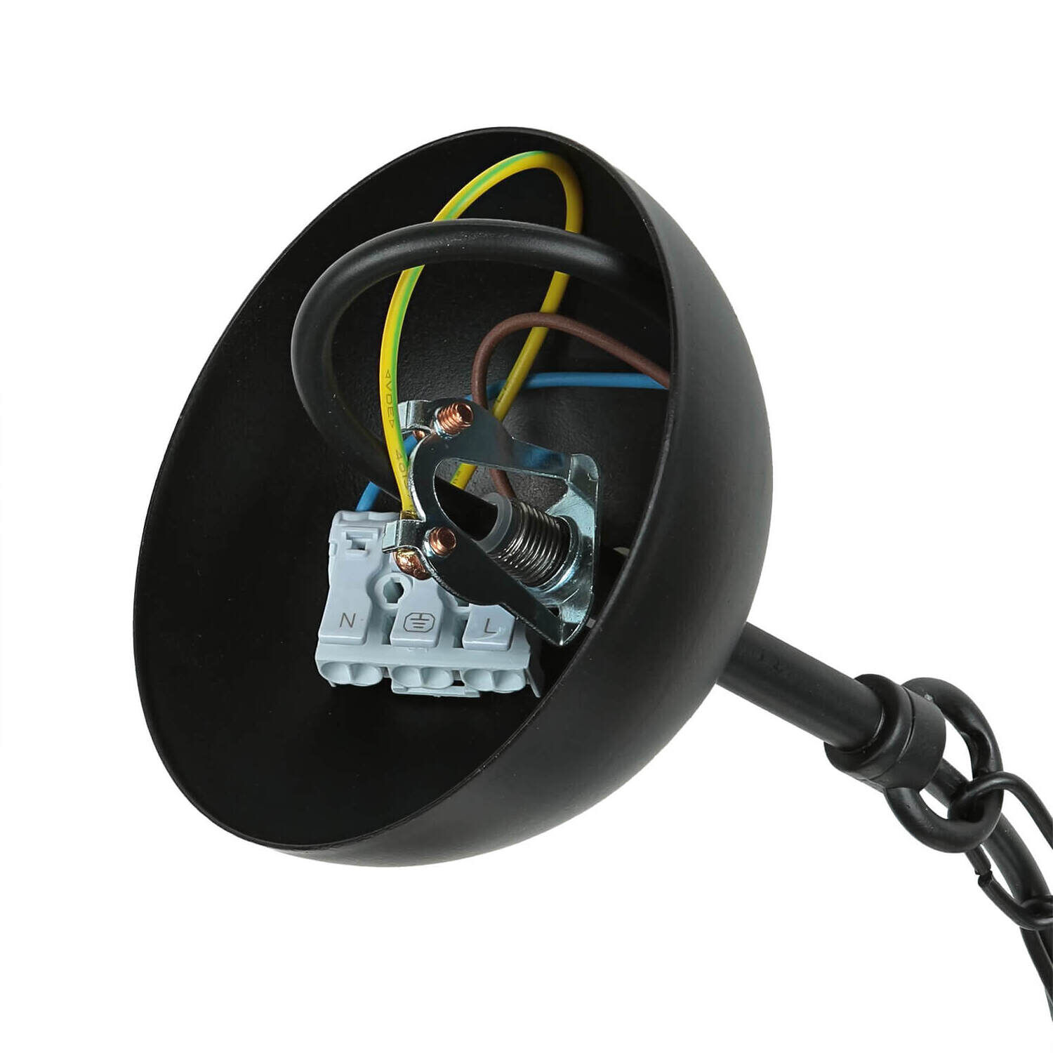Lampe à suspendre élégante IRON en noir
