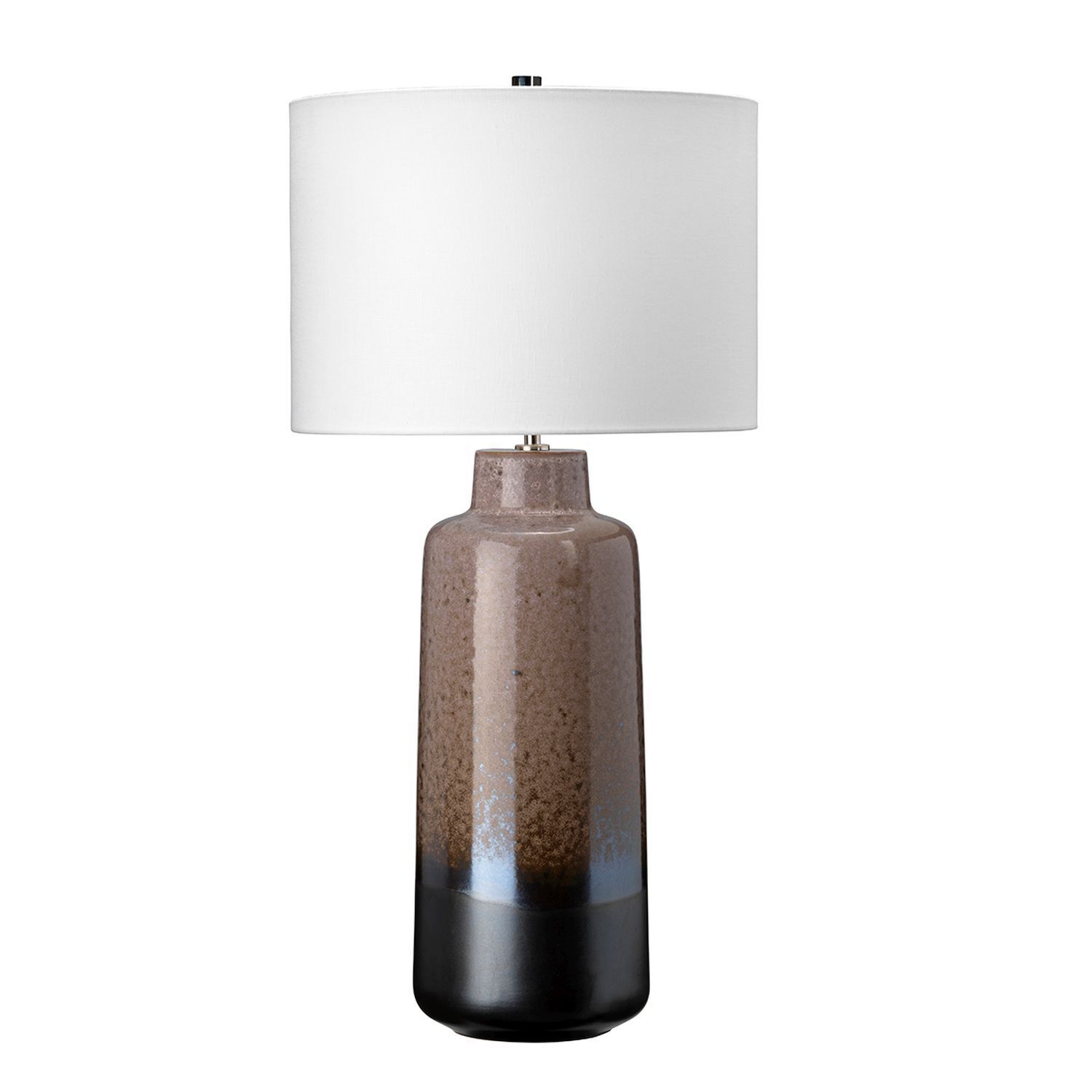 Tischleuchte MYNDIR Braun Creme Keramik 76cm Lampe