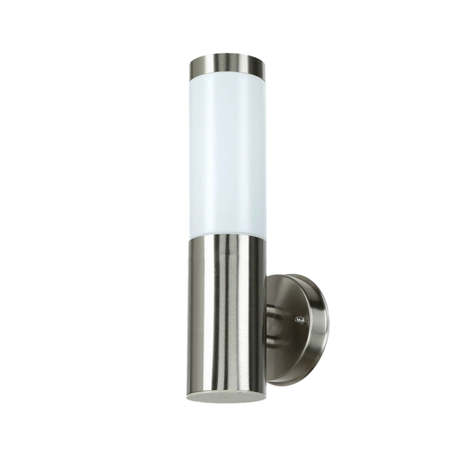 aussenwandleuchte-aussenlampe-brighton-edelstahl-ip44-2 Akkylampe, Wandleuchte, Stilvolle Außenleuchte, Aluminium, Schwarz-Chrom