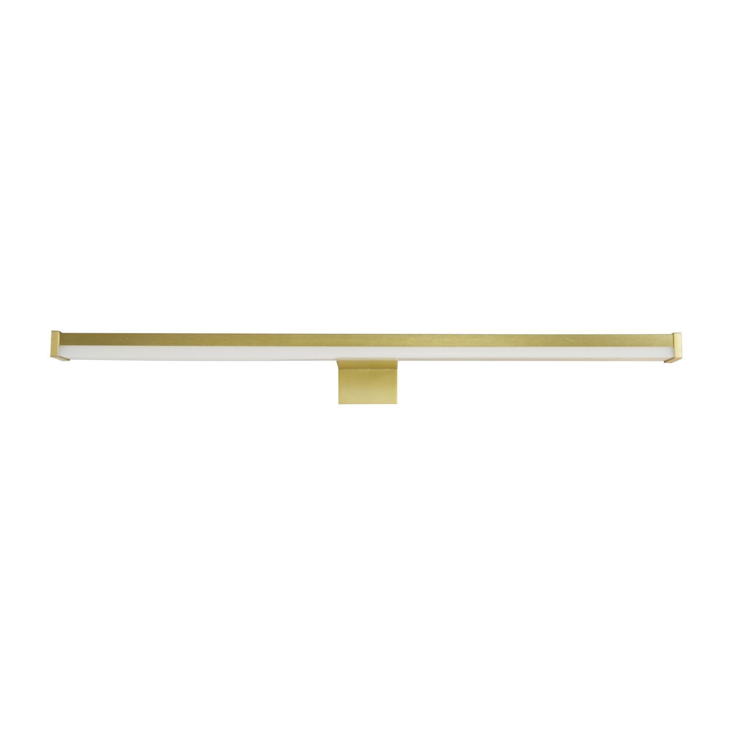 Lampe à miroir LED dorée aluminium IP44 9 W 687 lm
