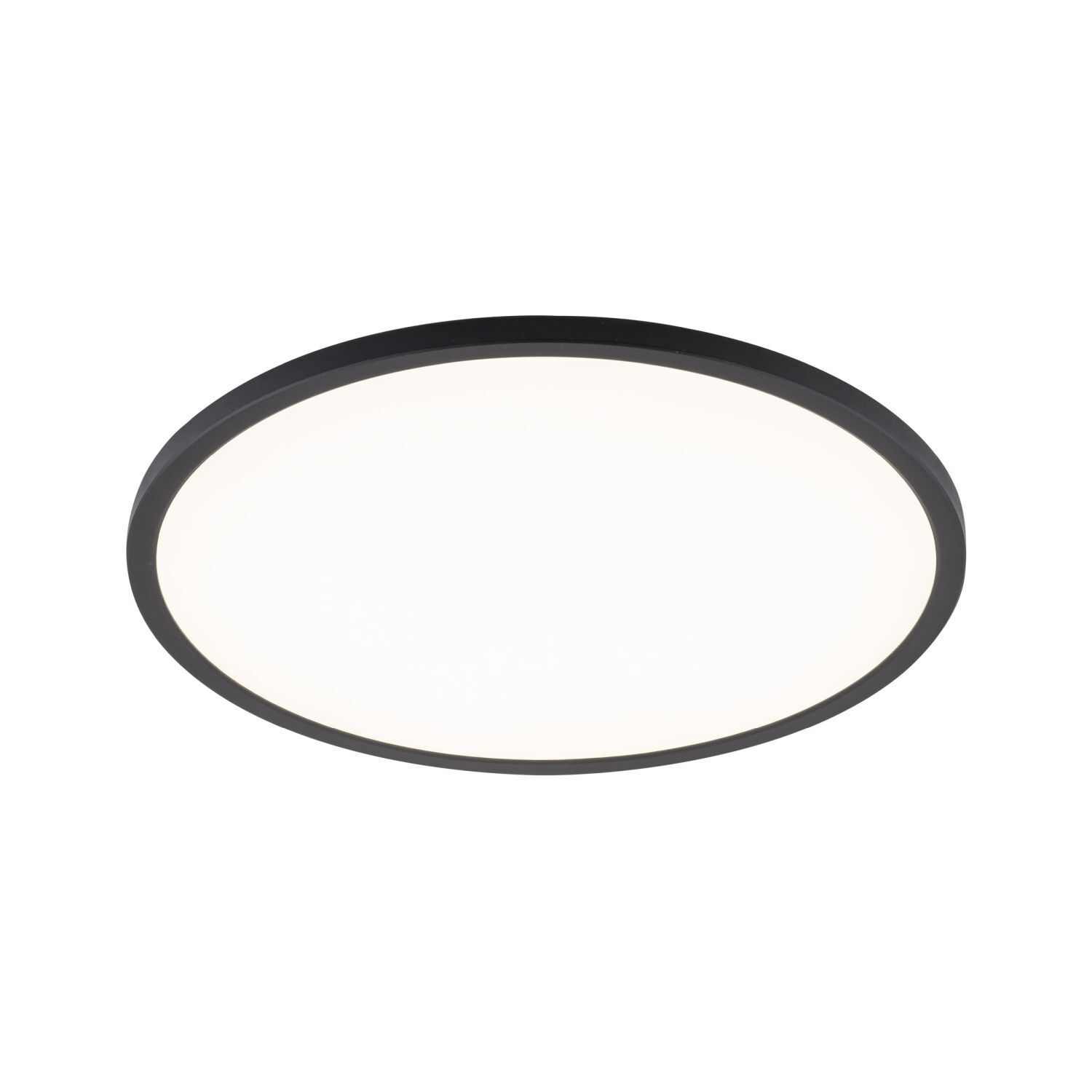 Plafonnier LED salle de bain dimmable IP54 Ø 40 cm rond 3 modes d'éclairage