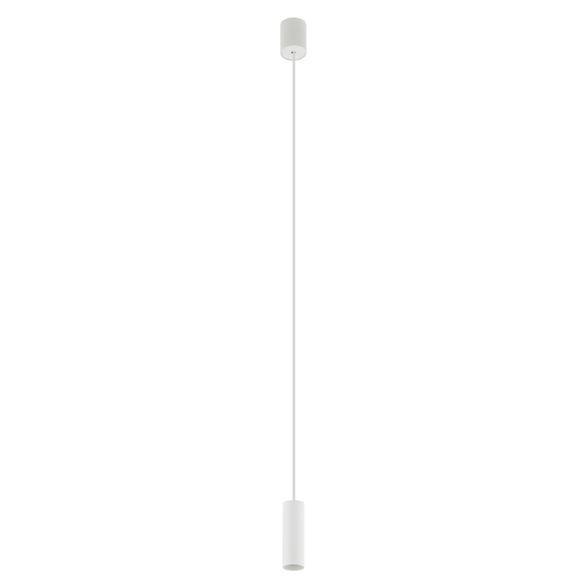 Suspension Ø 4 cm GU10 R35 Blanc Métal ajustable