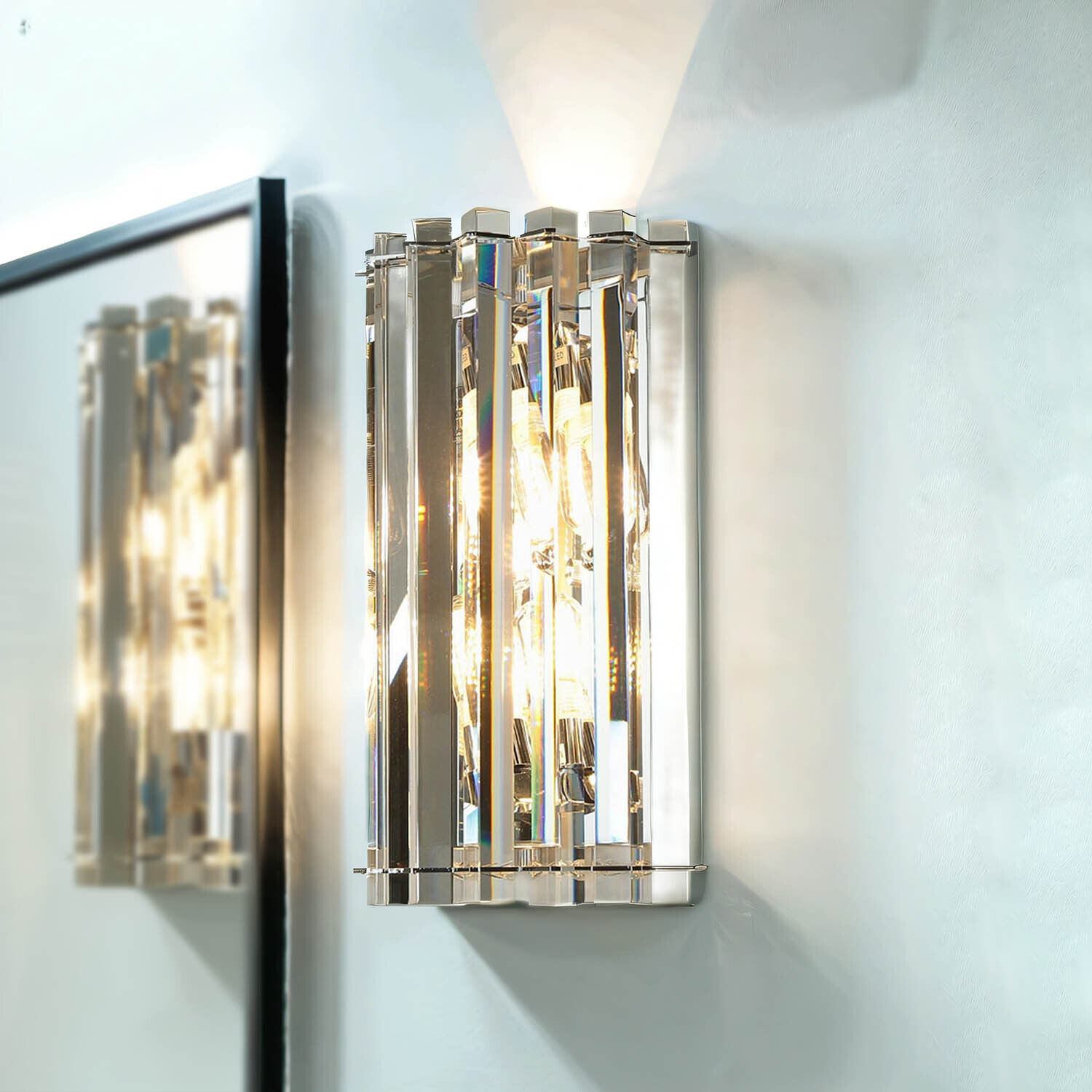 LED Badlampe Kristall Glas IP44 modernes Design Lampe, Deckenleuchte